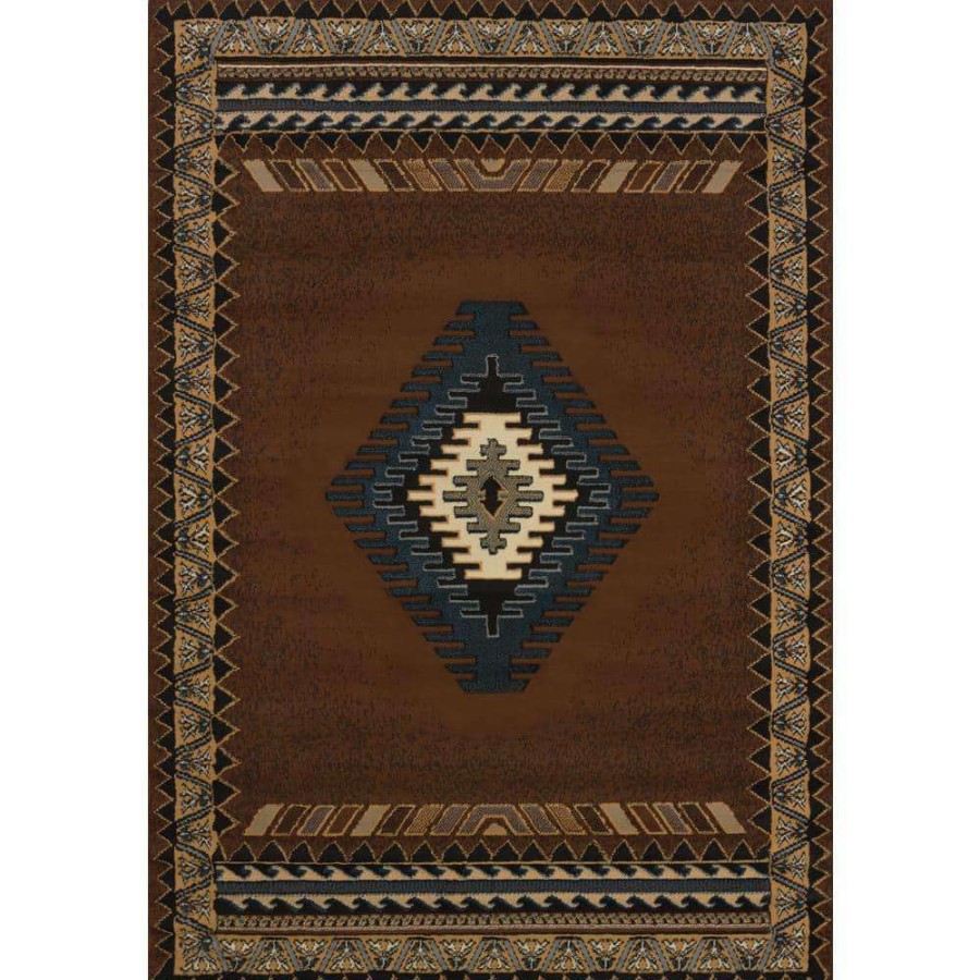 Rugs * | Tuscan Brown 5 Ft. X 7 Ft. Area Rug By United Weavers