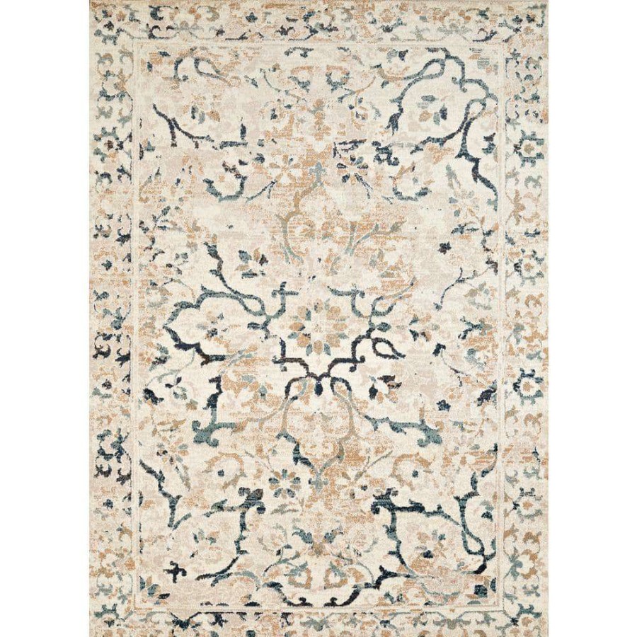 Rugs * | Bridges Villa Bella Linen 8 Ft. X 11 Ft. Area Rug By United Weavers