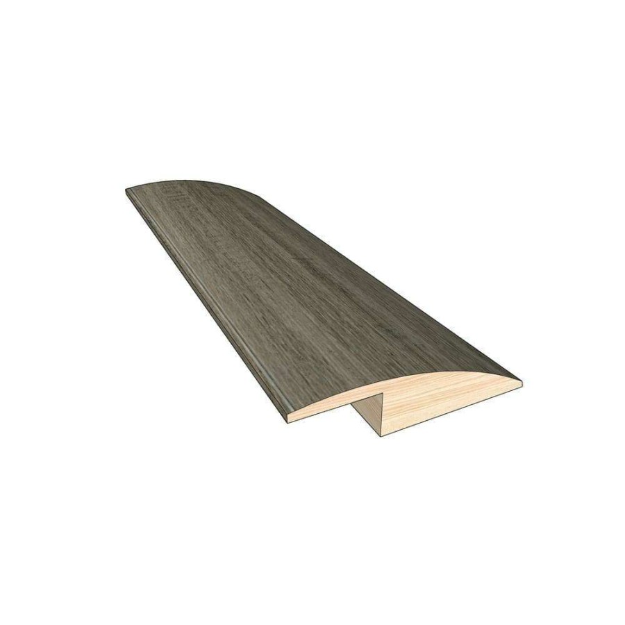 Hardwood Flooring * | Mixed Gray 0.50 In. Thick X 1.50 In. Width X 78 In. Length Overlap Reducer Hardwood Molding By Optiwood