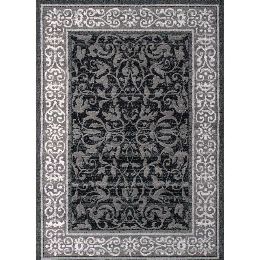 Rugs * | Dallas Baroness Grey 2 Ft. X 7 Ft. Runner Rug By United Weavers