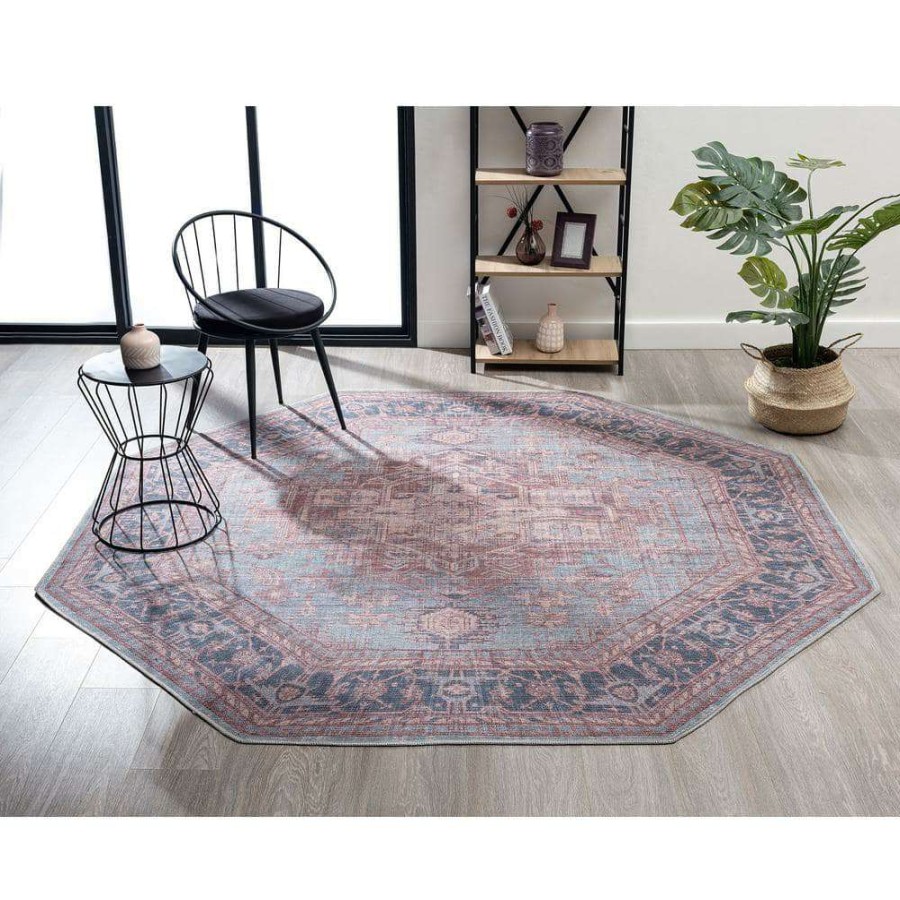 Rugs * | Divine Immortal Multi 7 Ft. 10 In. Octagon Area Rug By United Weavers