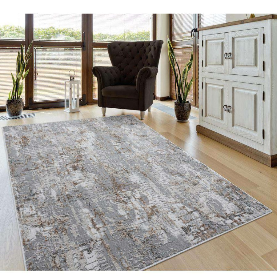 Rugs * | Emojy Murphy Wheat 7 Ft. 10 In. X 10 Ft. 6 In. Area Rug By United Weavers