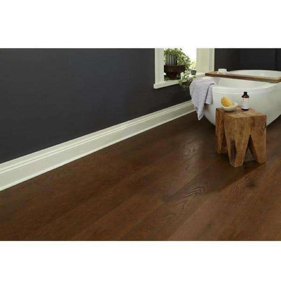 Hardwood Flooring * | 7.48 In. W Cognac Engineered Oak Waterproof Wide Plank Hardwood Flooring (17.47 Sq. Ft./Case) By Optiwood