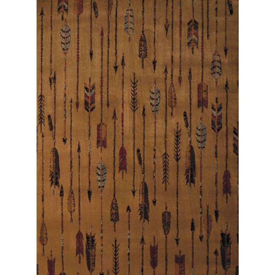 Rugs * | Affinity Quilted Arrow Natural 7 Ft. 10 In. X 10 Ft. 6 In. Area Rug By United Weavers