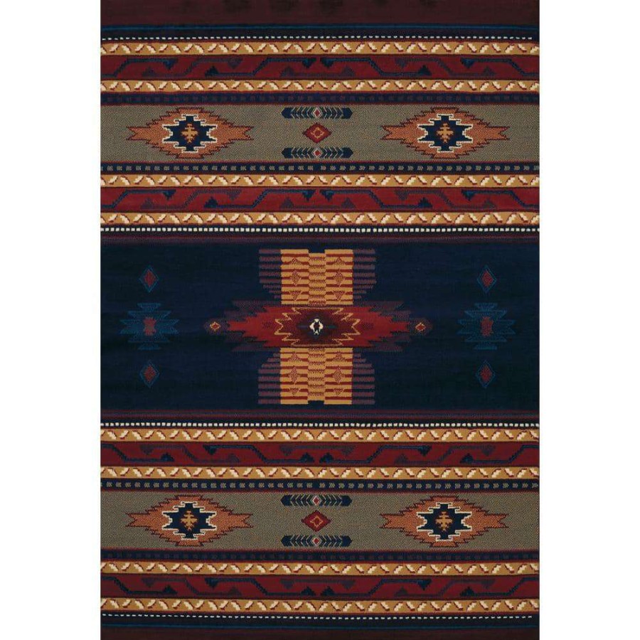 Rugs * | Manhattan Phoenix Navy Accent Rug 3'11" X 5'3 By United Weavers