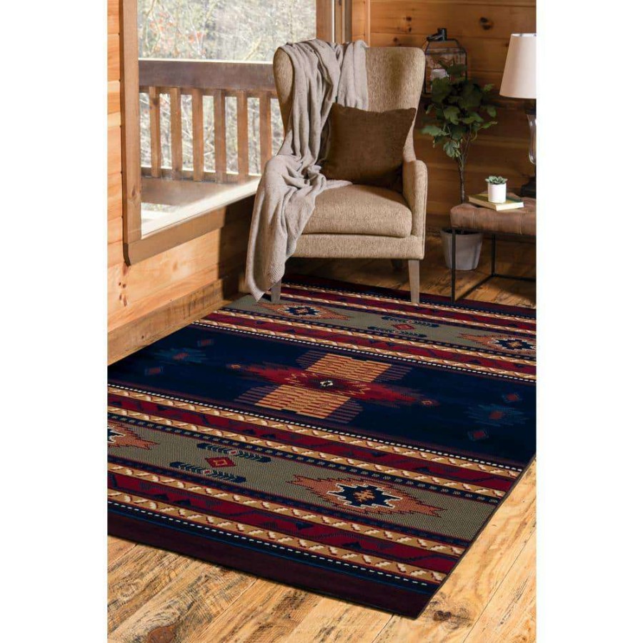 Rugs * | Manhattan Phoenix Navy Accent Rug 3'11" X 5'3 By United Weavers