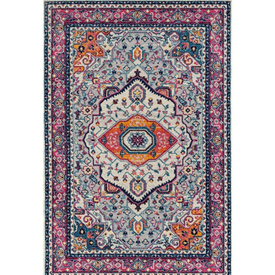 Rugs * | Abigail Sia Magenta 8 Ft. X 11 Ft. Area Rug By United Weavers