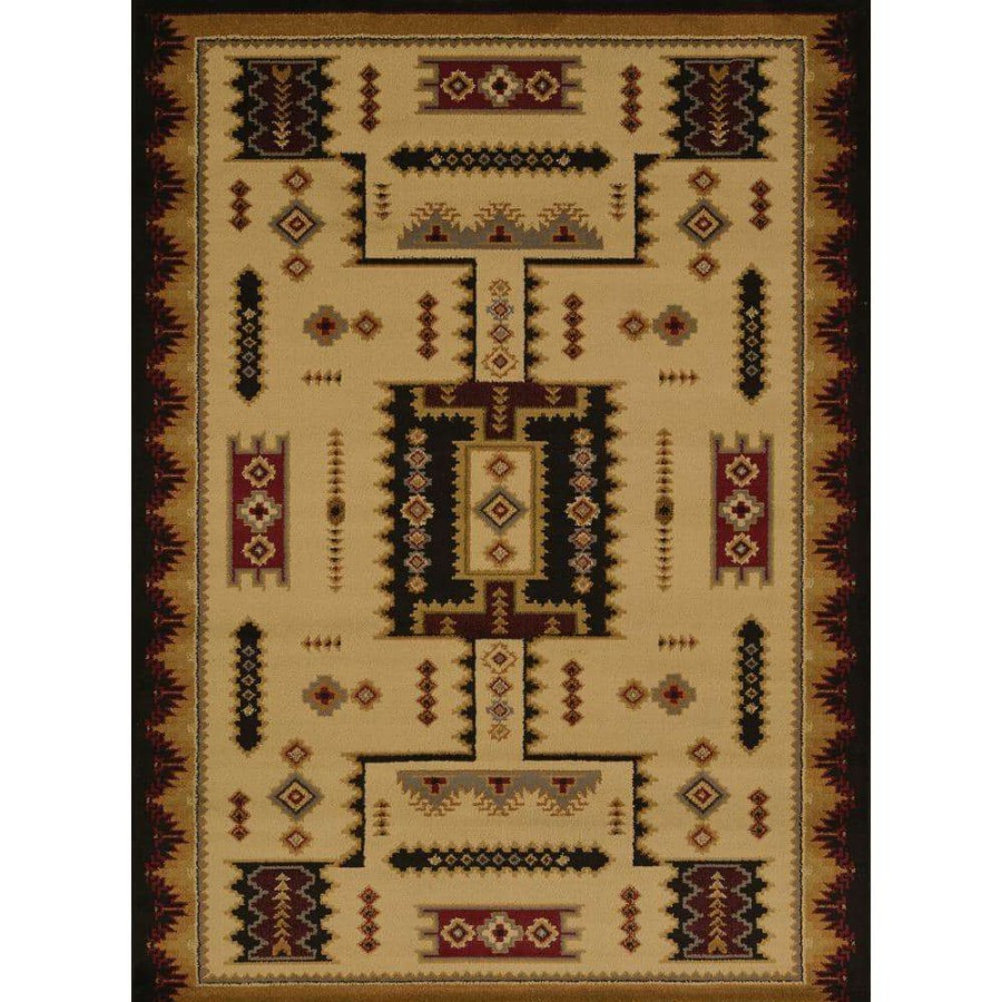 Rugs * | Affinity Coltan Ivory 5 Ft. 3 In. X 7 Ft. 2 In. Area Rug By United Weavers