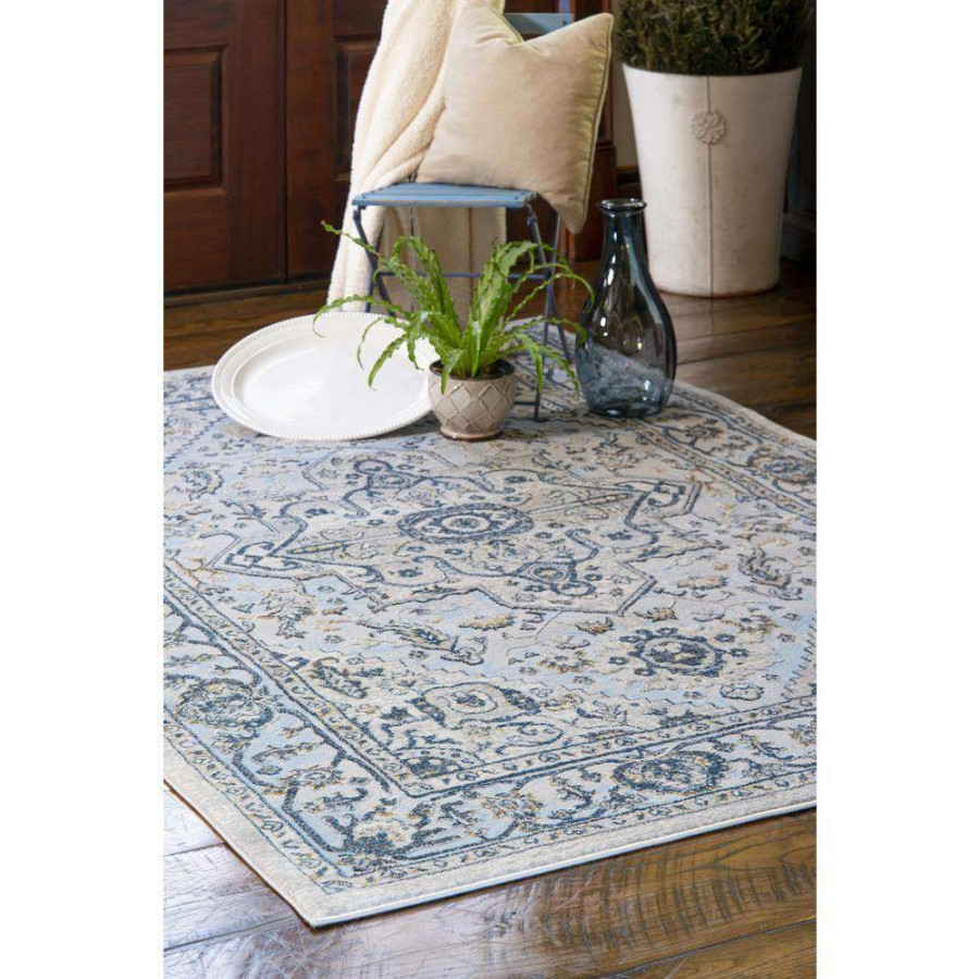 Rugs * | Veronica Adaleigh Blue/Grey 12 Ft. 6 In. X 15 Ft. Oversize Area Rug By United Weavers