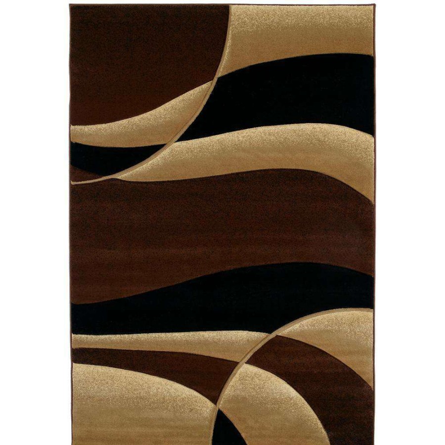 Rugs * | Contours Avalon Toffee Runner Rug 2'7 X 7'4 By United Weavers