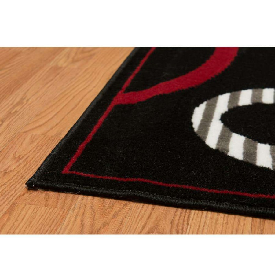 Rugs * | Hip Hop Black 8 Ft. X 11 Ft. Indoor Area Rug By United Weavers