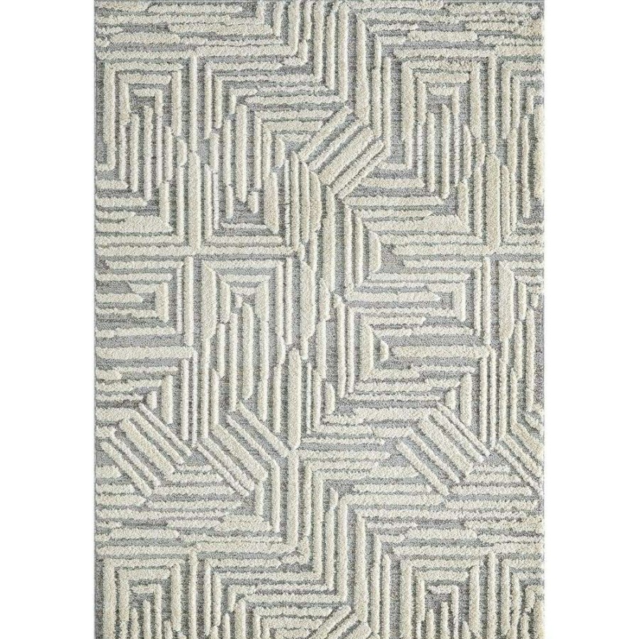 Rugs * | Garfield Maze Beige 7 Ft. 10 In. X 10 Ft. 6 In. Area Rug By United Weavers