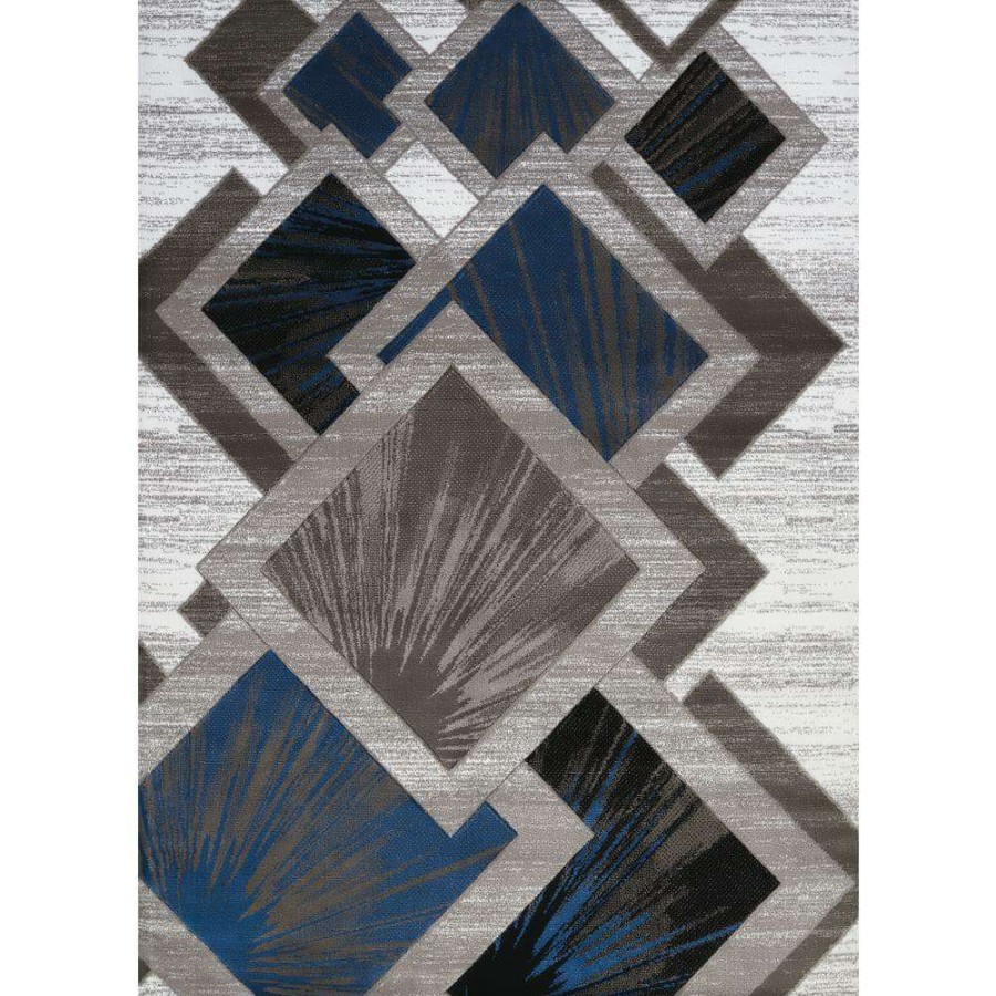 Rugs * | Studio Flash Denim Blue 8 Ft. X 11 Ft. Oversize Area Rug By United Weavers