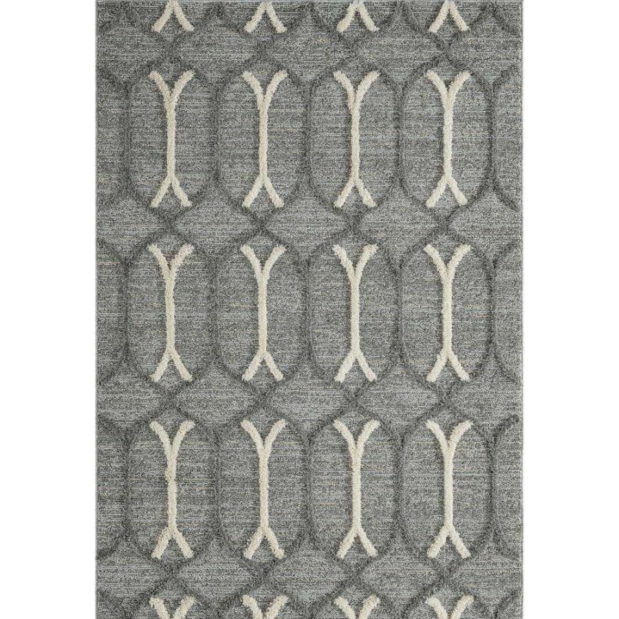 Rugs * | Garfield Inspiration Grey 7 Ft. 10 In. X 10 Ft. 6 In. Area Rug By United Weavers