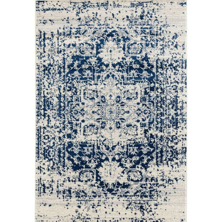 Rugs * | Abigail Lileth Midnight Blue 10 Ft. X 13 Ft. Area Rug By United Weavers