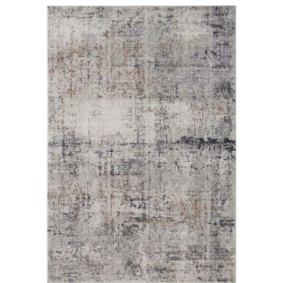 Rugs * | Aspen Alamosa Grey 5 Ft. 3 In. X 7 Ft. 2 In. Area Rug By United Weavers