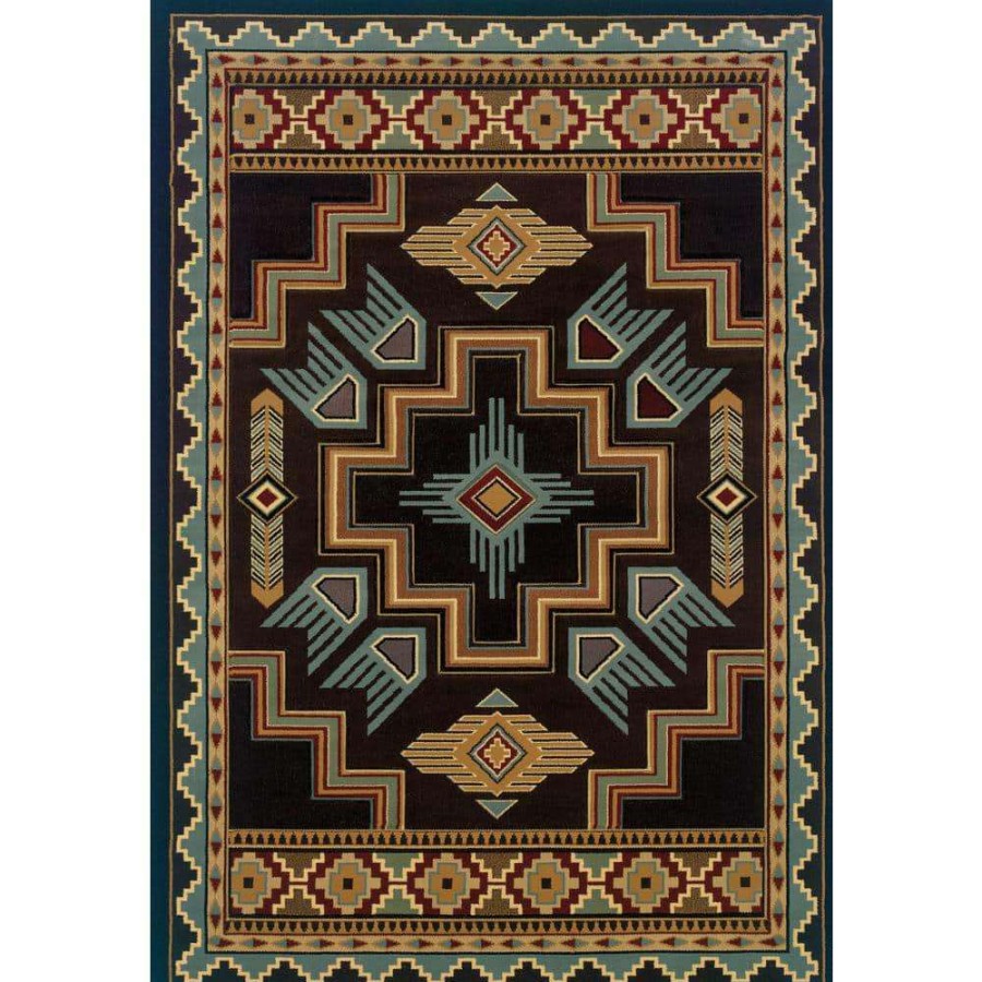 Rugs * | Designer Contours Cem Talon Smoke Blue 3 Ft. X 7 Ft. Area Rug By United Weavers