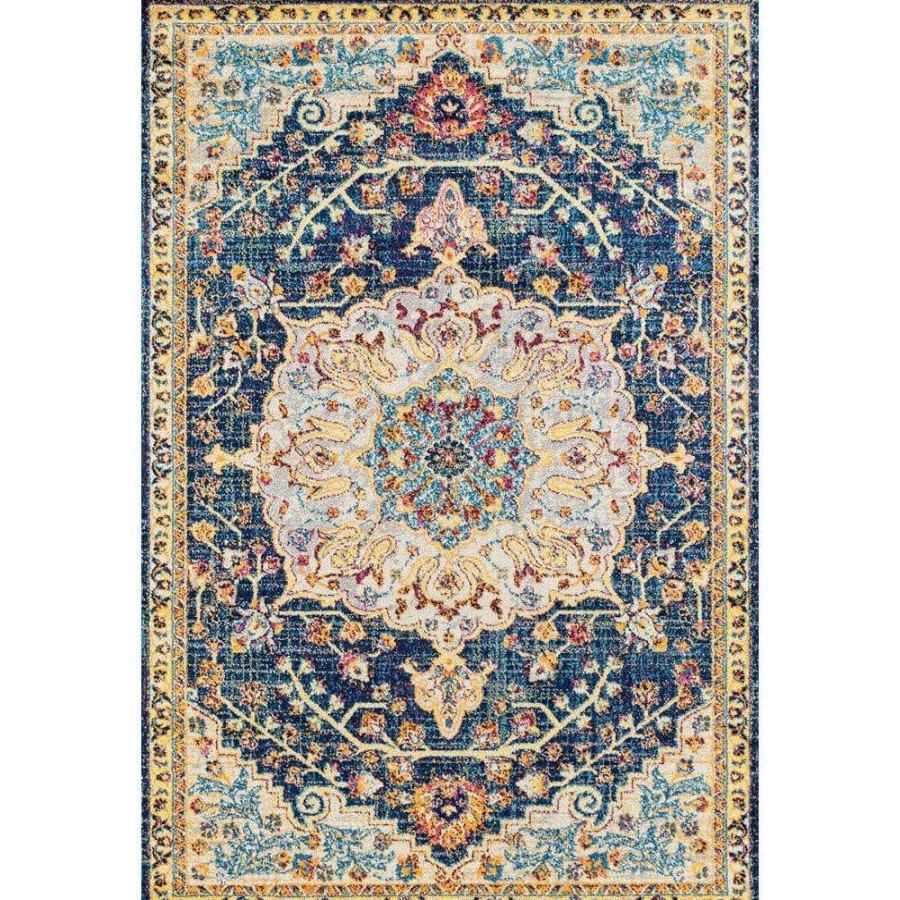 Rugs * | Abigail Aviana Blue 13 Ft. X 15 Ft. Oversize Rug By United Weavers