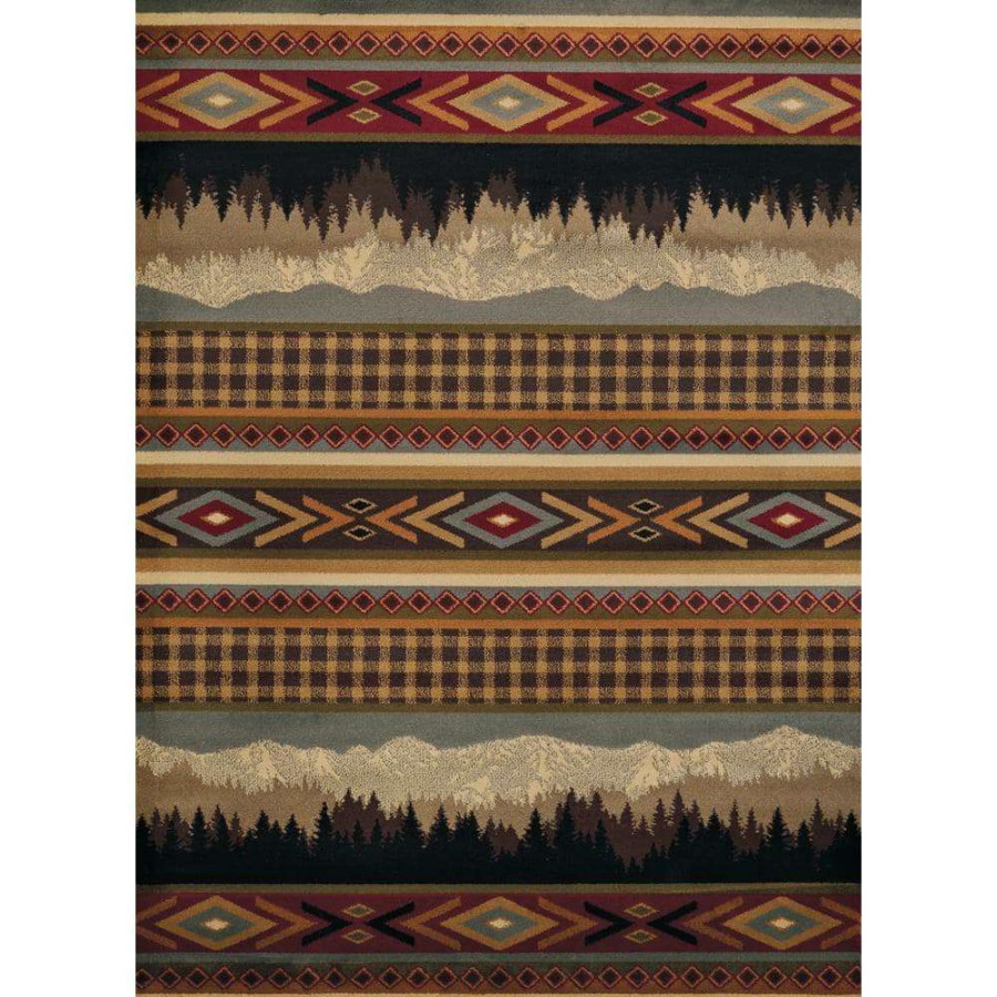 Rugs * | Affinity Spring Mountain Multi 1 Ft. 10 In. X 3 Ft. Accent Rug By United Weavers