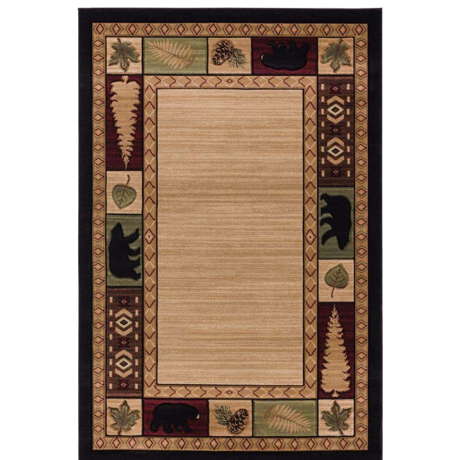 Rugs * | Cottage Homestead Beige 7 Ft. 10 In. X 10 Ft. 6 In. Area Rug By United Weavers