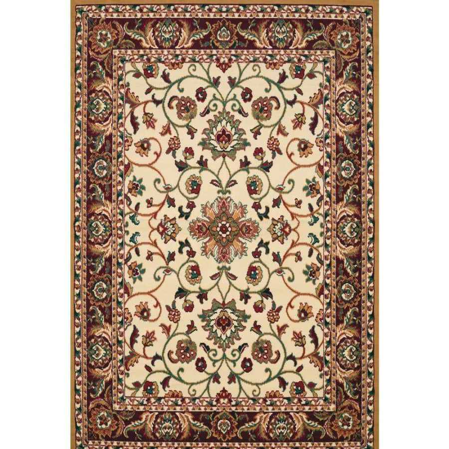 Rugs * | Manhattan Columbia Cream 7 Ft. 10 In. X 10 Ft. 6 In. Area Rug By United Weavers