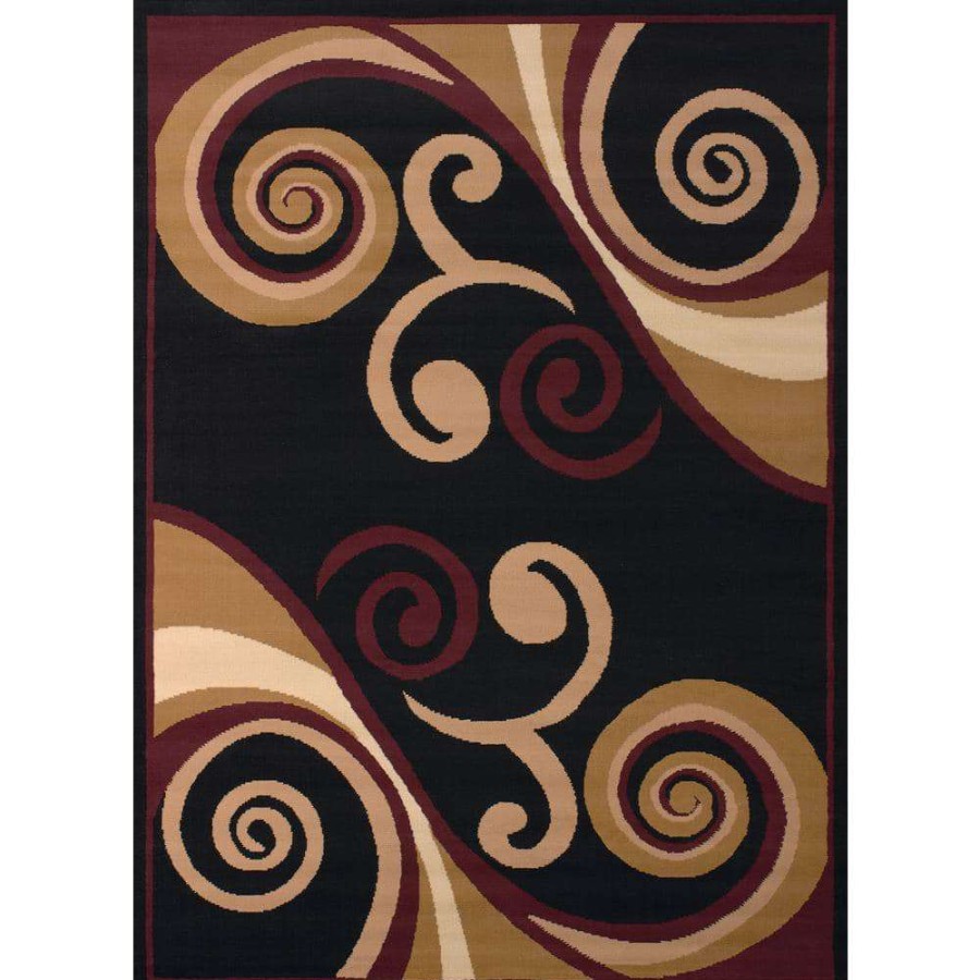 Rugs * | Dallas Billow Burgundy Runner Rug 2'3 X 7'2 By United Weavers