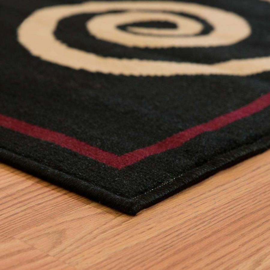 Rugs * | Dallas Billow Burgundy Runner Rug 2'3 X 7'2 By United Weavers