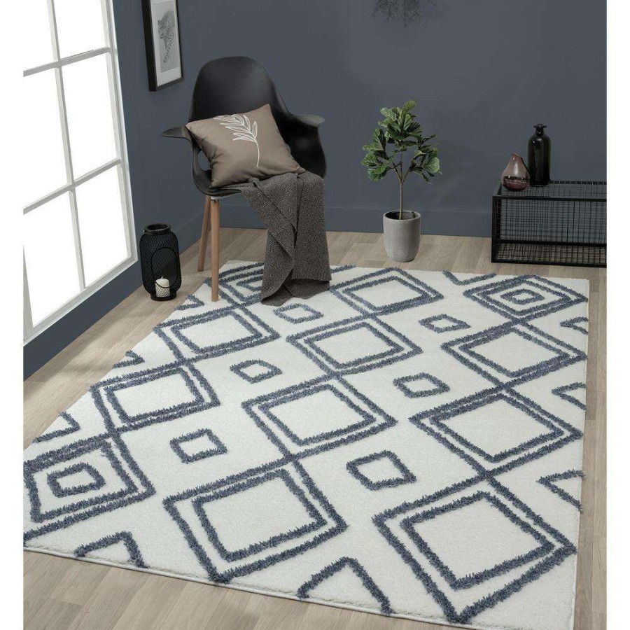 Rugs * | Mellow Sierra Blue/Grey 12 Ft. 6 In. X 15 Ft. Area Rug By United Weavers