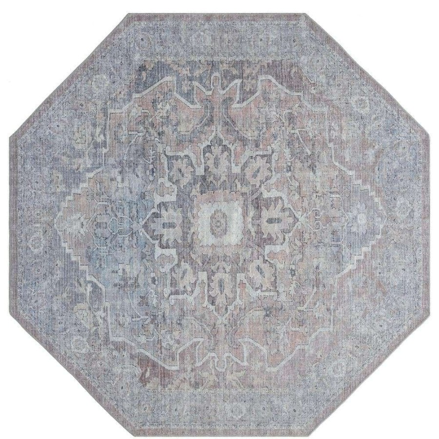 Rugs * | Divine Pure Multi 7 Ft. 10 In. Octagon Area Rug By United Weavers