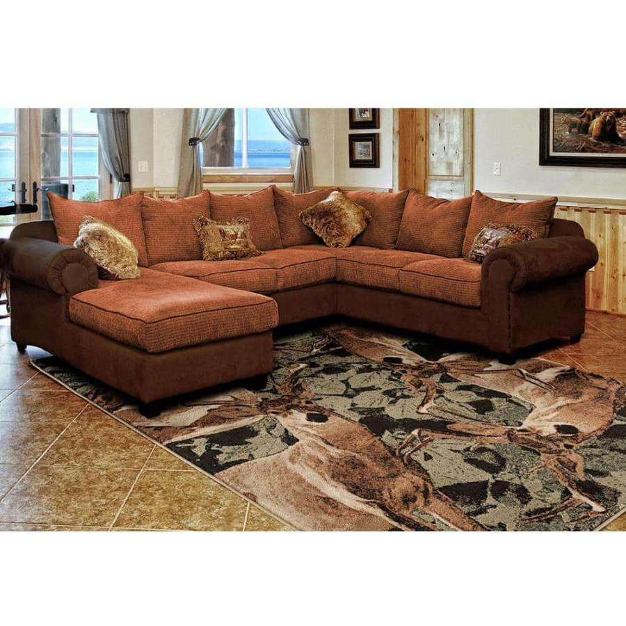 Rugs * | Woodside Deer Kin Multi 8 Ft. X 11 Ft. Oversize Area Rug By United Weavers