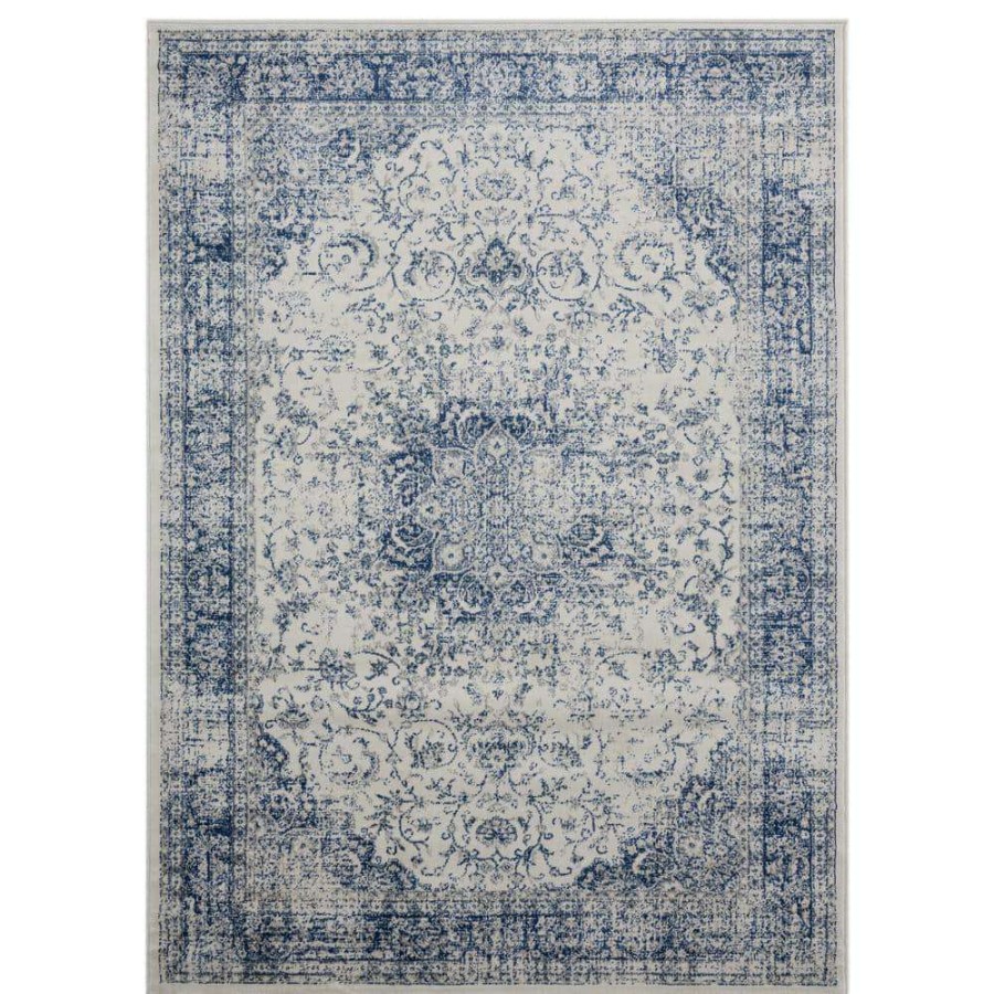 Rugs * | Clairmont Larnaca Denim Blue 7 Ft. 10 In. X 10 Ft. 6 In. Area Rug By United Weavers