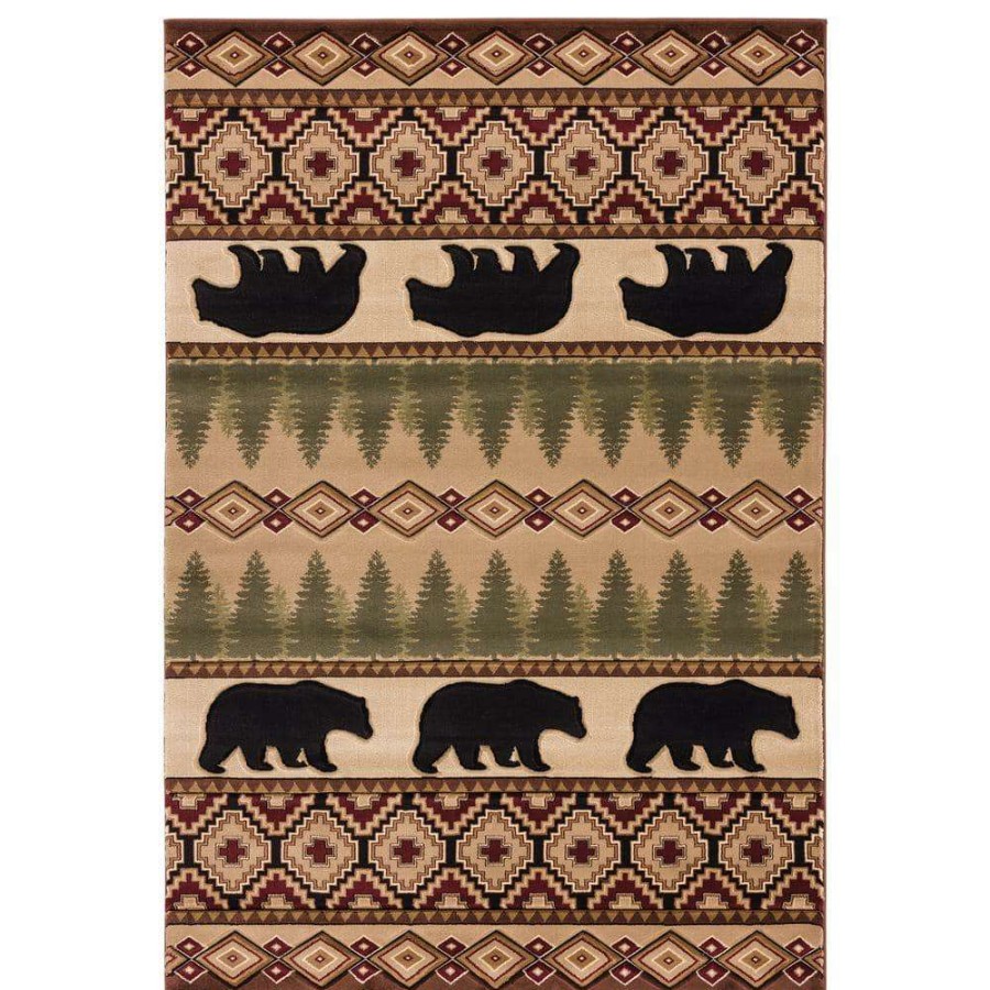 Rugs * | Cottage Faywood Beige 7 Ft. 10 In. X 10 Ft. 6 In. Area Rug By United Weavers