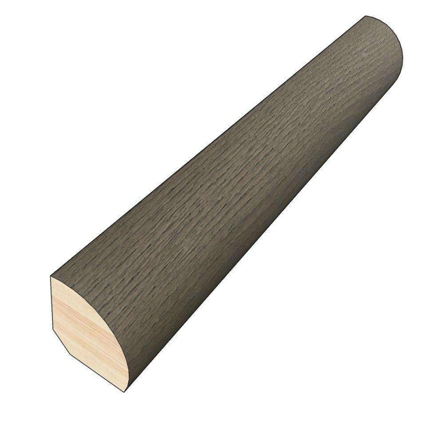 Hardwood Flooring * | Stormy Gray 0.75 In. Thick X 0.75 In. Width X 78 In. Length Quarter Round Hardwood Molding By Optiwood