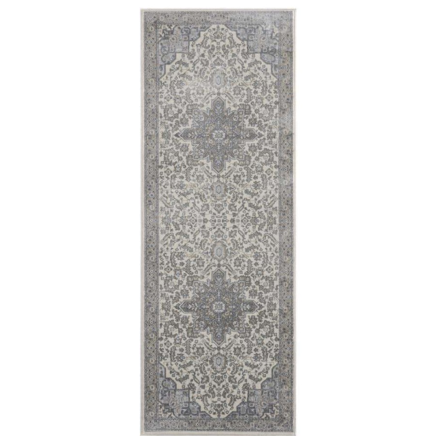 Rugs * | Clairmont Zadar Grey 2 Ft. 7 In. X 7 Ft. 2 In. Runner Rug By United Weavers