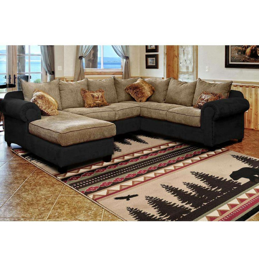 Rugs * | Woodside Bear Stride Beige 8 Ft. X 11 Ft. Oversize Area Rug By United Weavers