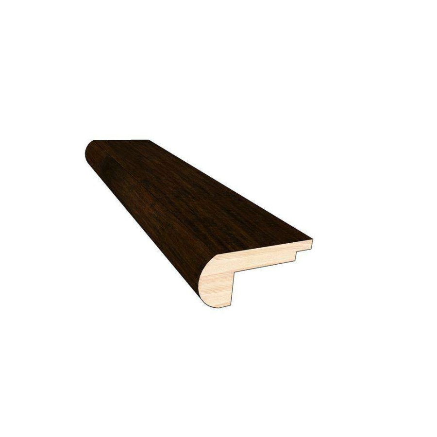 Hardwood Flooring * | Cognac 0.45 In. Thick X 2 In. Width X 78 In. Length Overlap Stair Nose Molding By Optiwood