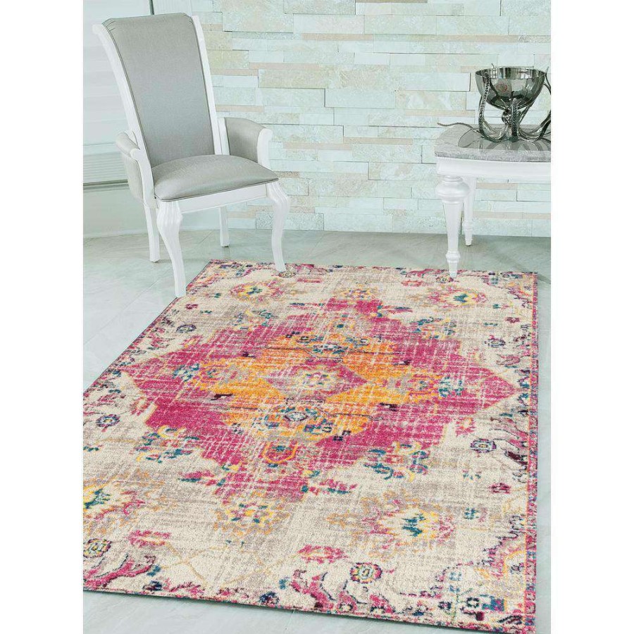 Rugs * | Abigail Seraphina Magenta 13 Ft. X 15 Ft. Oversize Rug By United Weavers