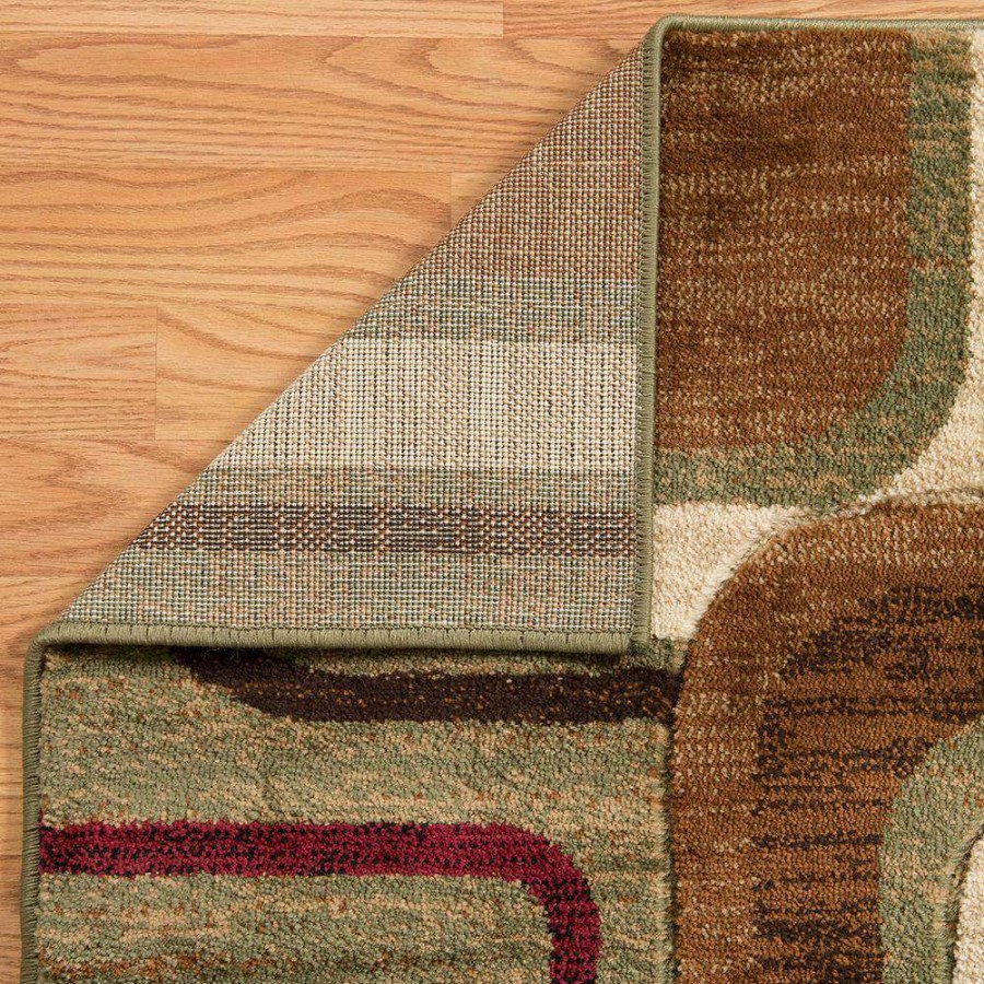 Rugs * | Studio Modem Brown 5 Ft. X 7 Ft. Indoor Area Rug By United Weavers