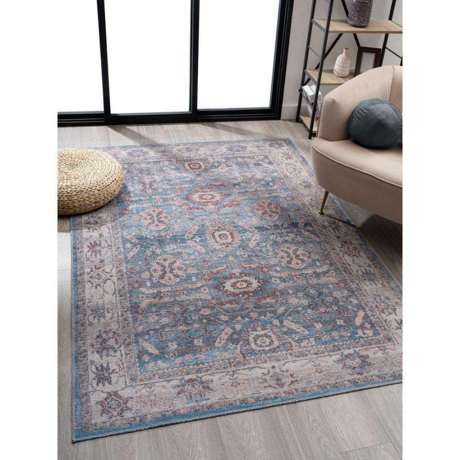 Rugs * | Divine Radient Blue 13 Ft. 2 In. X 10 Ft. 6 In. Area Rug By United Weavers