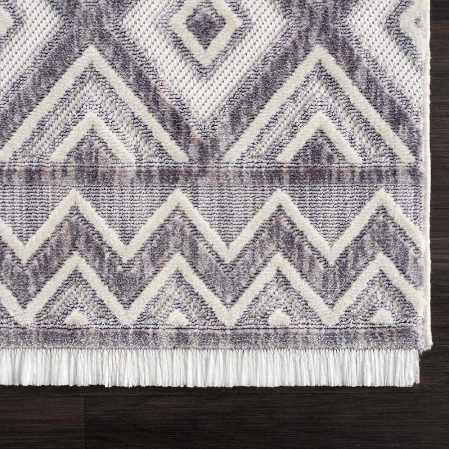 Rugs * | Chelsea Brimmer Grey 7 Ft. 10 In. X 10 Ft. 6 In. Oversize Rug By United Weavers