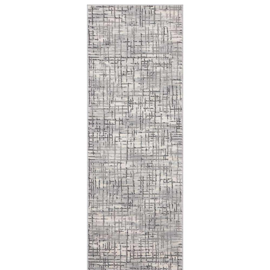 Rugs * | Austin Eli Grey 2 Ft. 7 In. X 7 Ft. 4 In. Runner Rug By United Weavers