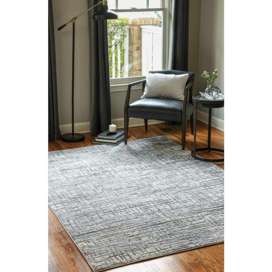 Rugs * | Austin Eli Grey 2 Ft. 7 In. X 7 Ft. 4 In. Runner Rug By United Weavers