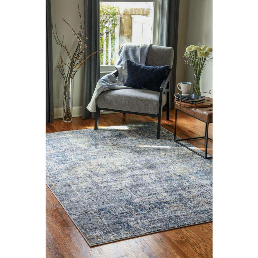 Rugs * | Austin Elegance Blue 12 Ft. 6 In. X 15 Ft. Oversize Area Rug By United Weavers