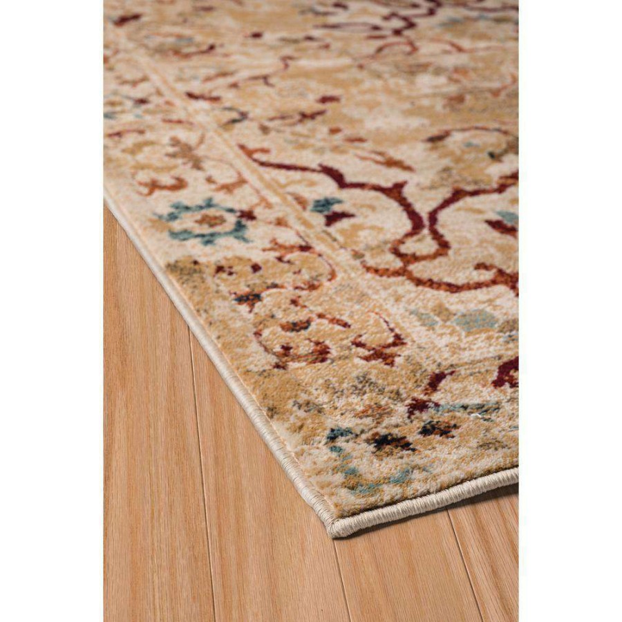 Rugs * | Bridges Villa Bella Taupe 9 Ft. 10 In. X 13 Ft. 2 In. Oriental Olefin Area Rug By United Weavers