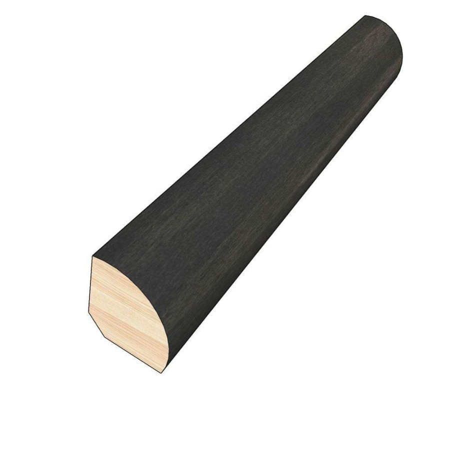 Hardwood Flooring * | Shadow Gray 3/4 In. Thick X 3/4 In. Width X 78 In. Length Hardwood Quarter Round Molding By Optiwood