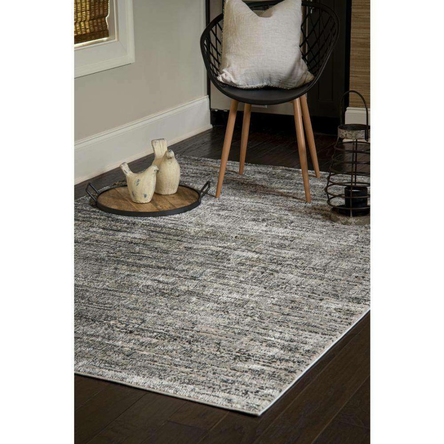 Rugs * | Veronica Ives Grey 12 Ft. 6 In. X 15 Ft. Oversize Area Rug By United Weavers