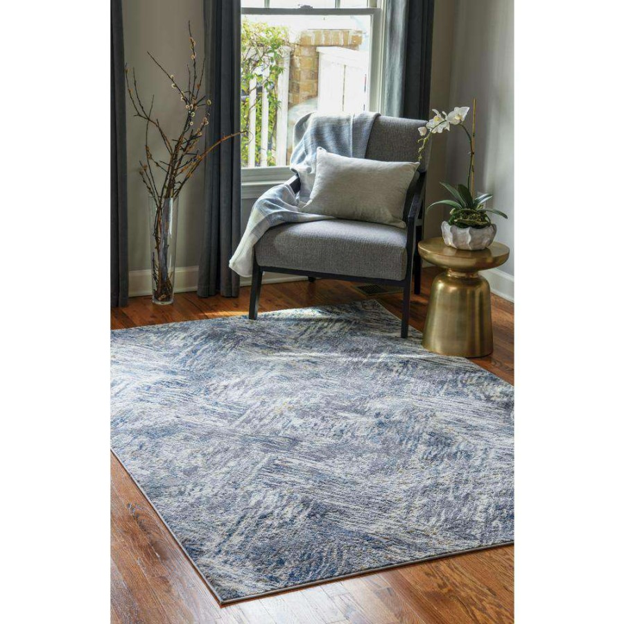 Rugs * | Austin Archer Blue 12 Ft. 6 In. X 15 Ft. Oversize Area Rug By United Weavers