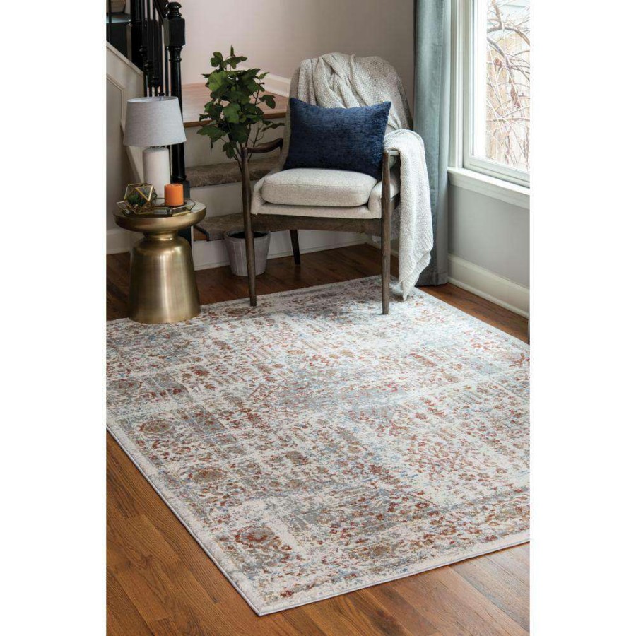 Rugs * | Austin Nixon Rust 12 Ft. 6 In. X 15 Ft. Oversize Area Rug By United Weavers