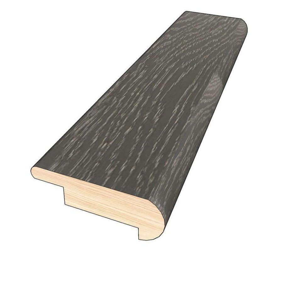 Hardwood Flooring * | Glenwood 3/4 In. Thick X 2 In. Width X 78 In. Length Hardwood Overlap Stair Nose Molding By Optiwood