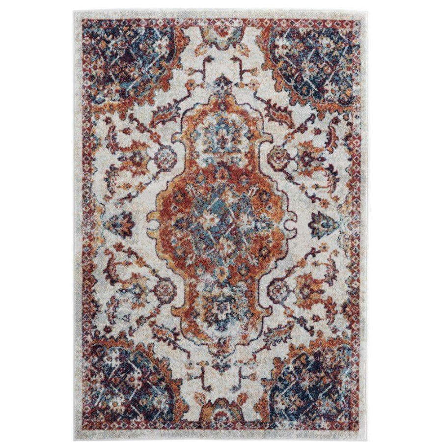 Rugs * | Bali Melaya Cream 12 Ft. 6 In. X 15 Ft. Area Rug By United Weavers